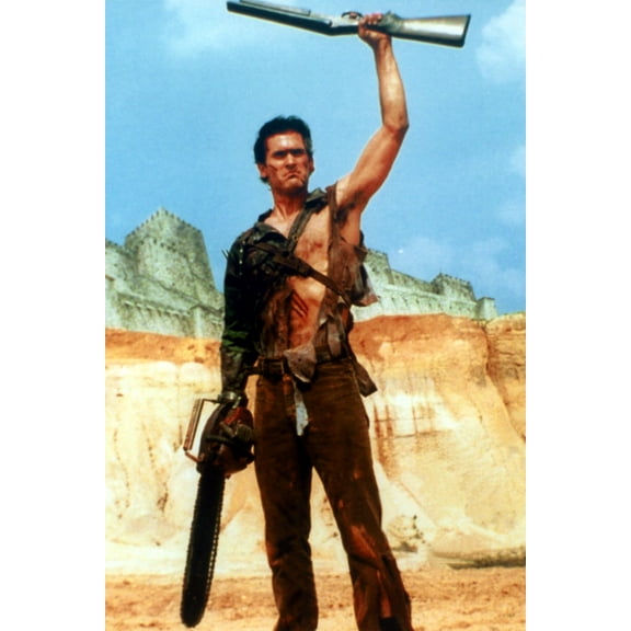 Bruce Campbell Poster #04 12x16 Print on Metal Sign 12in x 16in Square Adults Poster Time