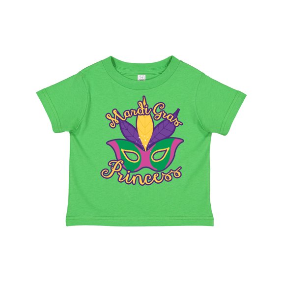 Inktastic Mardi Gras Princess Girls Toddler T-Shirt
