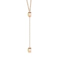 thumbnail image 2 of Angara Collier Péridot Naturel - Collier Style Lariat Péridot Rond 1.9 ct en Or Rose 14K pour Femmes, 2 of 8