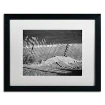 Trademark Fine Art 'Sepia Aged Rhododendron Blooms' Canvas Art by PIPA Fine Art White Matte, Wood Frame