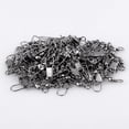 thumbnail image 4 of S SERENABLE 100pcs Quick Interlocking Connectors Swivel Barrel ing Baitcast Catcher 006, 4 of 9