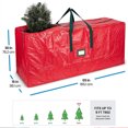 thumbnail image 2 of Large Christmas Tree Storage Bag,For Holiday Artificial Disassembled Trees with Durable Reinforced Handles & Dual Zipper,Waterproof Material Protects from Dust, Moisture & Insect, 2 of 6