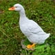 thumbnail image 2 of Figura decorativa de ganso, pato, pájaro, animal para jardín, decoración navideña para estanque, amarillo Blanco m, 2 of 8
