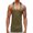 Green, variant on Gureui Men Muscle Fitness Sports Vest Sleeveless Letter Printed Bodybuilding Athletic Workout Gym Tank Top Shirts