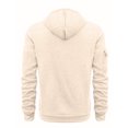 thumbnail image 6 of Fengqque Men Hoodies Tactical Sweatshirt Quarter Zip Pullover Hoodies Workout Gym Fashion Outdoor Hoodie Khaki 4(S), 6 of 7