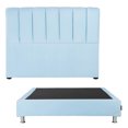 thumbnail image 1 of Recámara Queen Size Kami Azul Cielo con Cabecera + Box Base Cama, 1 of 9