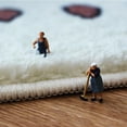 thumbnail image 4 of Area Rug, Irregular Shape Rug, Rugs for Living Room, Non Slip Rugs for Bedroom, for Living Room Guest Room Study Room Washable Rugs, 4 of 7