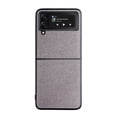 thumbnail image 1 of Funda Protectora De Cuero Pu Compatible Con Samsung Galaxy Z Flip 3 Anti-Huella Digital 5G Carcasa Protectora Para Teléfono Celular Eigraketly EL018007-01, 1 of 5