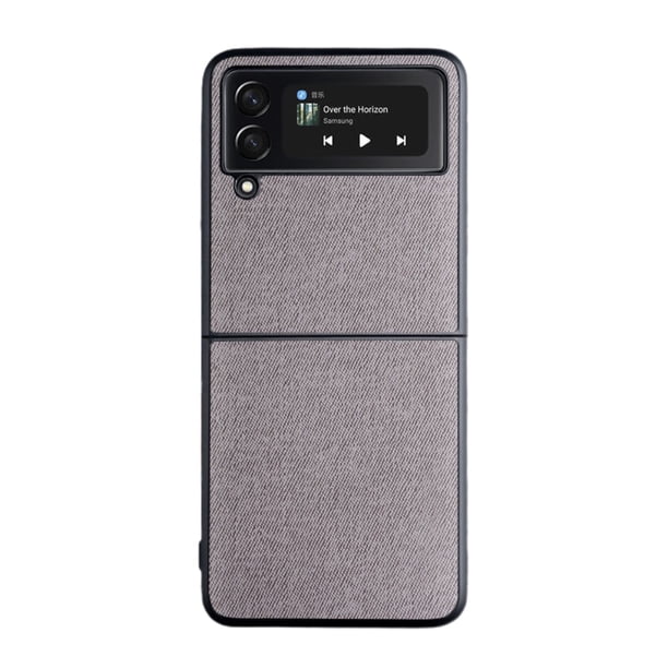 Funda Protectora De Cuero Pu Compatible Con Samsung Galaxy Z Flip 3 Anti-Huella Digital 5G Carcasa Protectora Para Teléfono Celular Advancent EL018007-01