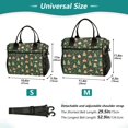 thumbnail image 4 of FORMRS Insulated Lunch Bag for Work School Unisex Large Capacity Cooler with Shoulder Strap, Christmas Tree, 4 of 6