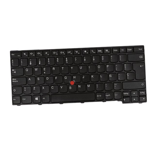 Nuevo omputadora portátil, diseño en español, pieza de reparación, accesorio Soledad Teclado de repuesto para computadora portátil
