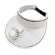 thumbnail image 2 of Sun Visors Hat with Fan USB Cargando sombrero de ventilador para niñas Niños para niños Adultos Viajes Blanco, 2 of 9