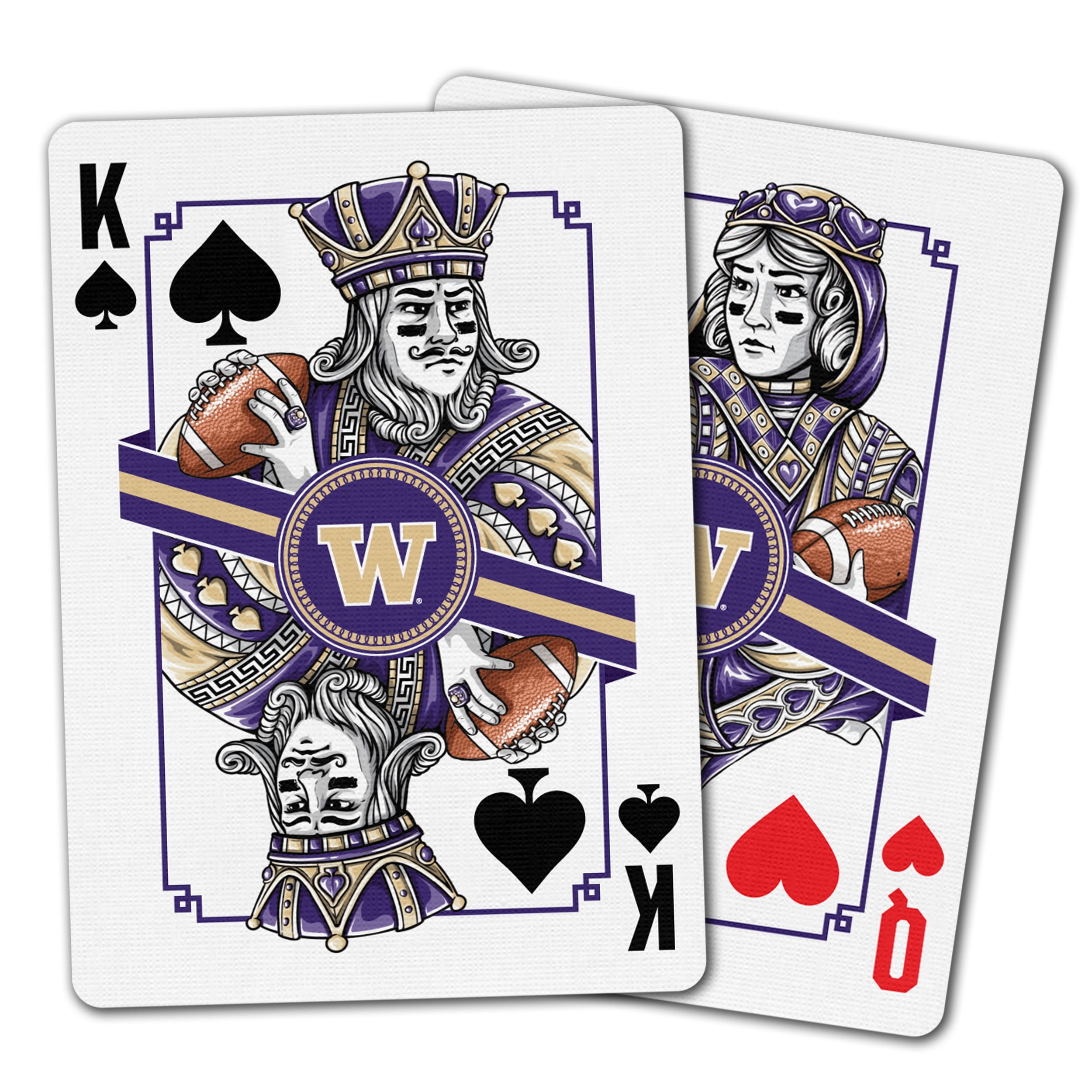 YouTheFan NCAA Washington Huskies Classic Series Playing Cards
