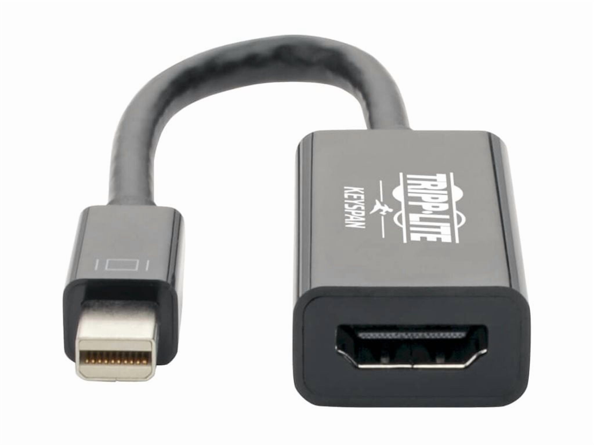Keyspan Mini DisplayPort 1.2 to HDMI 2.0 Active Adapter – M/F, 4K x 2K @ 60 Hz, Thunderbolt 1/2, Black