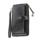 thumbnail image 1 of Nuevo bolso largo para mujer, bolso multifuncional con cremallera para teléfono móvil, bolso de mano con hebilla de moda, negro, 1 of 5