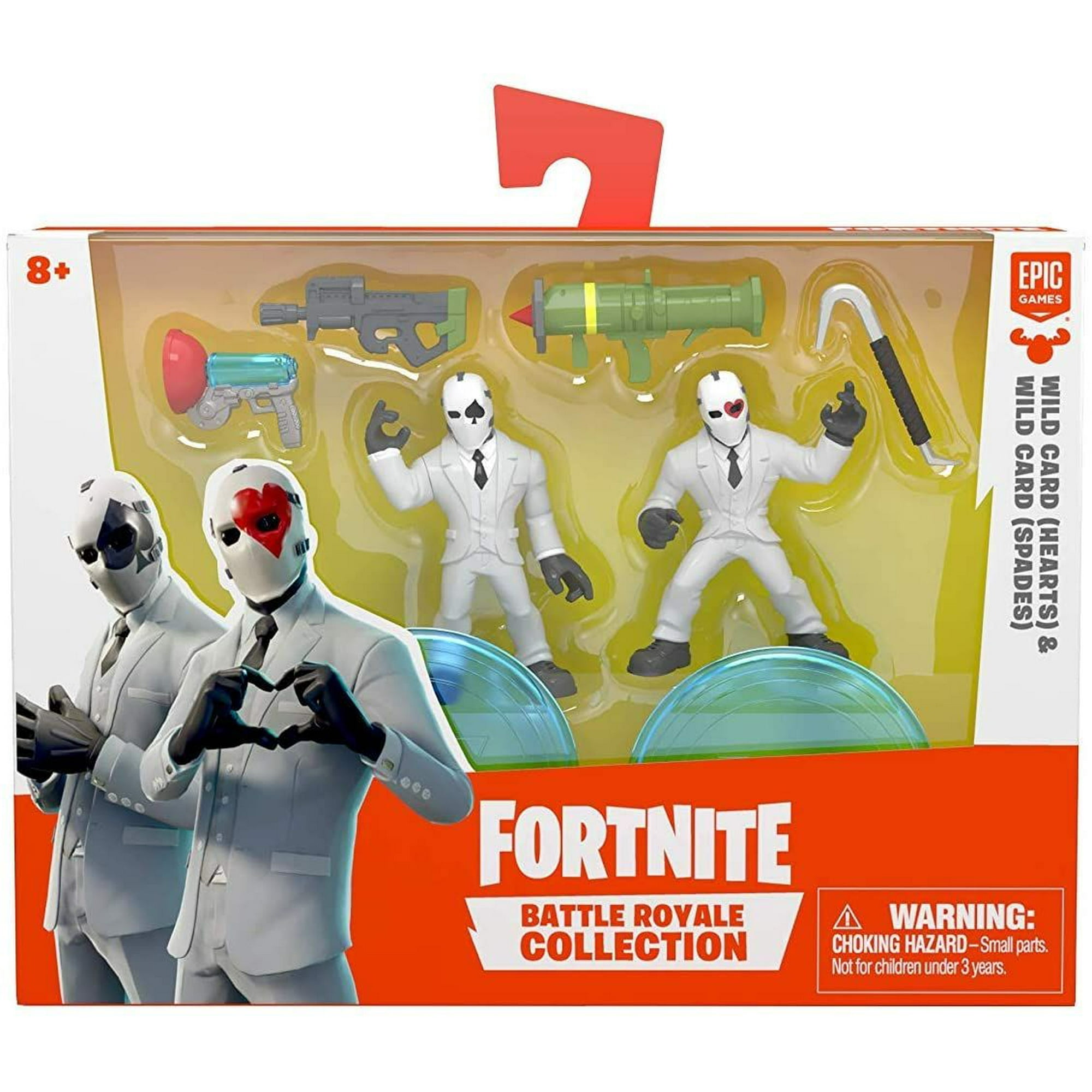 Fortnite Battle Royale Collection Wild Card Hearts and Spades