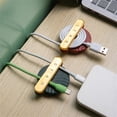 thumbnail image 4 of Organizador de Cables Wosthever 2 piezas autoadhesivo para sala de estar hogar aula dormitorio Type3 NO3, 4 of 6