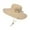 Beige, variant on Summer Outdoor Sun Bucket Hat For Men Women Lightweight Breathable Wide Brim Hat For Beach Travel Hiking