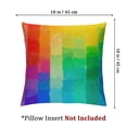 thumbnail image 4 of Acheng Pillowcase  LGBT Rainbow Pillow Case Soft Breathable Art Pillowcases Throw Pillow Covers 2 pcs White, 4 of 7