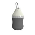thumbnail image 3 of Botella de agua portátil para perros de 400 ml con vaso,dispensador de agua a prueba de fugas para mascotas,ideal para senderismo y viajes al aire libre (gris té con leche,1 unidad). Rkxzt, 3 of 9