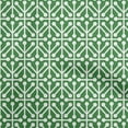 thumbnail image 1 of oneOone Rayon Green Fabric Geometric Sewing Fabric By The Yard Printed Diy Clothing Sewing Supplies 56 Inch Wide, 1 of 5