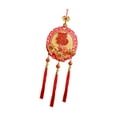 thumbnail image 1 of 2024 Dragon Porte Signe Chanceux Fu Pendentifs Chinois Nouvel An Décorations Suspendues A, 1 of 8