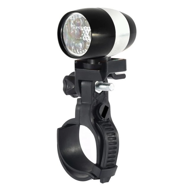 Yuarrent Pilas de botón CR2032 Luz para bicicleta Ligera Impermeable Ahorro de energía Luz LED para bicicleta Duradera Ciclismo negro