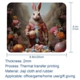 thumbnail image 5 of Easter Printed Square Mouse Pad, 8.3x9.8 Inch, Non-Slip Rubber Bottom Mouse Mat for Office and Gaming, 5 of 6