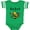Football Green and White, variant on Inktastic Autism Awareness Bee Kind Boys or Girls Baby Bodysuit