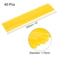 thumbnail image 2 of Unique Bargains PLA Filament Refills for 3D Printing Pen 10inch Length 40pcs Yellow, 2 of 5