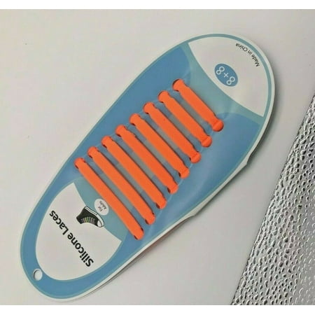 

No Tie Shoe Laces for Adults and Kids - Silicone