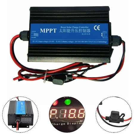 

MPPT Controller Solar Charge Solar Booster Controller With LED Displays 24-72V
