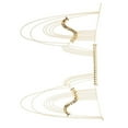 thumbnail image 4 of facefd Pretty Statement Harness Necklace Tassel Shoulder Shoulder Chain Body Chain Bikini Jewelry, 4 of 9