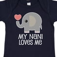 thumbnail image 4 of Inktastic My Nani Loves Me Grandchild Boys or Girls Baby Bodysuit, 4 of 5