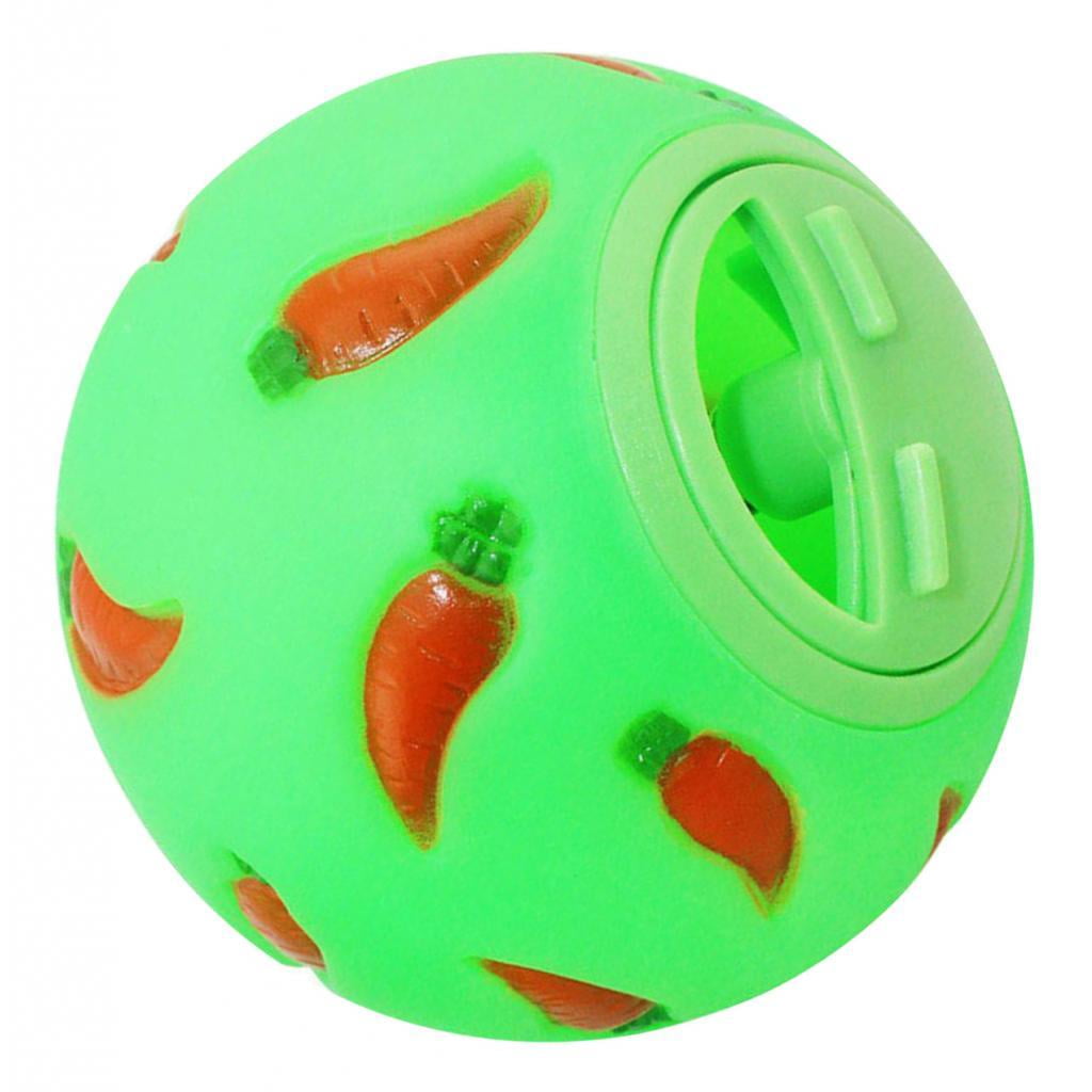 Rabbit Treat Ball Food Dispenser Toy Enrichment Toys Snack Ball Pet