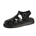 thumbnail image 2 of DIVVce Woven Platform Gladiator Sandals For Women Open Toe Adjustable Buckle Comfort Footwear, 2 of 8