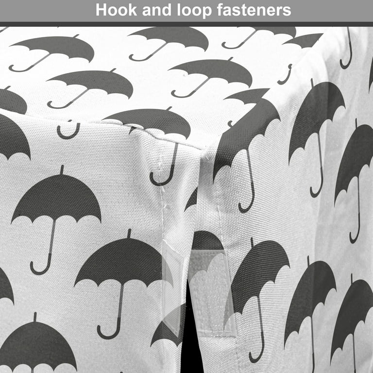 Umbrella Dog Crate Cover, Repetitive Rainy Weather Accessories