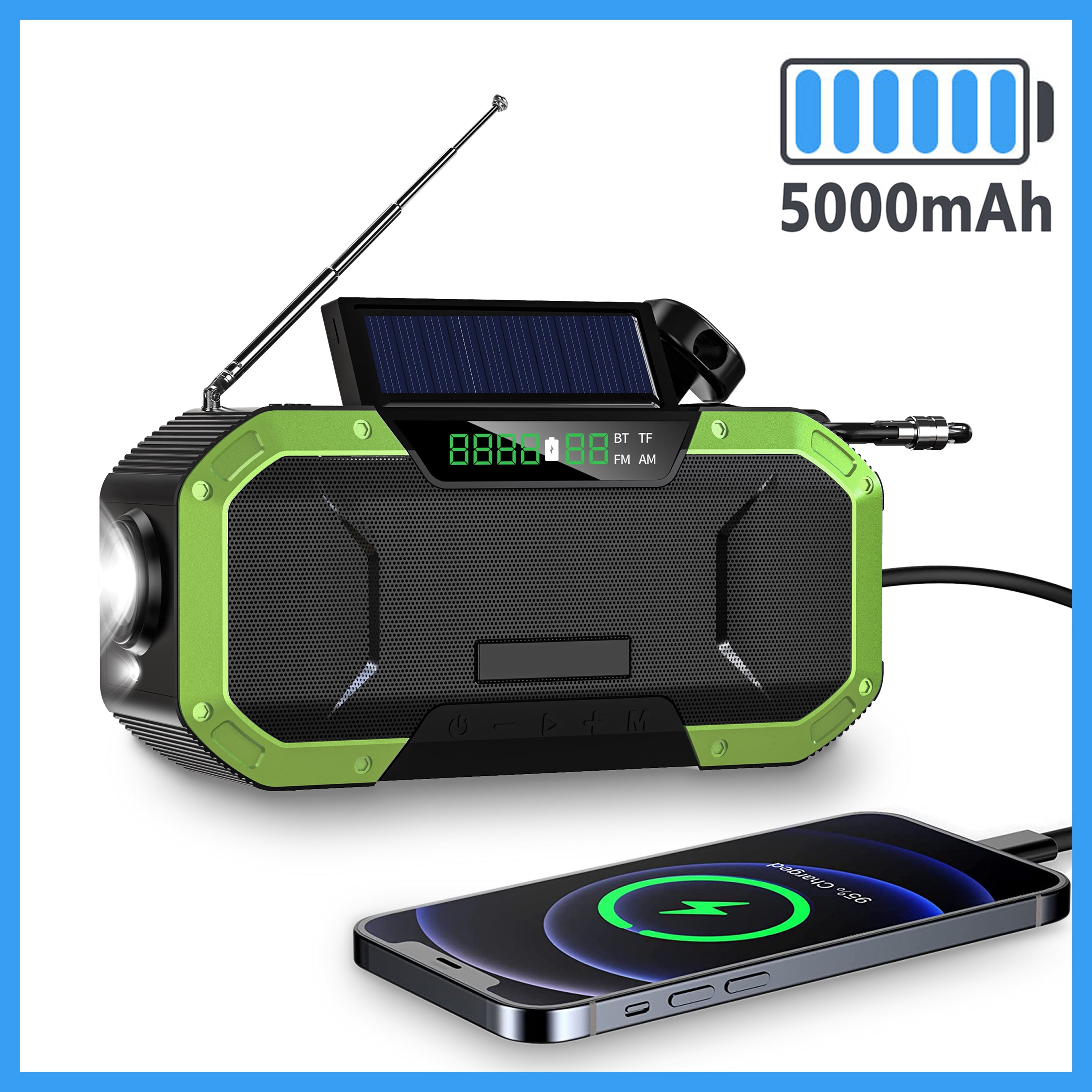 outdoor am fm bluetooth radio