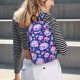 thumbnail image 5 of Balery colorful Skull mushroom rainbow Mochila Clásica Impresa Básica para Viaje, Mochila Escolar Resistente al Agua, Mochila de Lona con Correas Ajustables-Small, 5 of 5