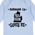thumbnail image 4 of Inktastic Michigan Travel Someone Loves Me Boys or Girls Long Sleeve Baby Bodysuit, 4 of 5