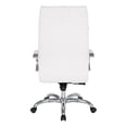 thumbnail image 3 of Pemberly Row Deluxe High Back Executive Chair in White Snow Faux Leather, 3 of 9