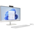 thumbnail image 3 of HP 24 Premium AIO Desktop 23.8" FHD IPS Anti-glare Touchscreen Intel 10-core i7-1355U Processor 32GB DDR4 1TB SSD USB-C Privacy Camera Win11 White, 3 of 5