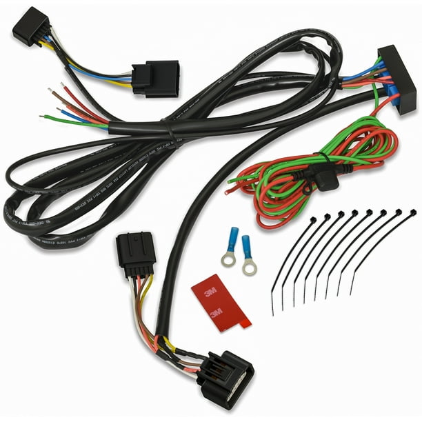 Trailer Wiring Accessories : Trailer Wire Harness 25 Feet 4 Way Flat