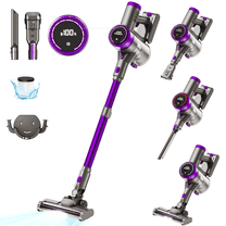 KANFUAQ Cordless Vacuum Cleaner, 38KPA/400W Lightweight Stick Vacuum Cleaners for Home