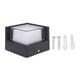 thumbnail image 2 of Luz de pared LED inteligente IP65 impermeable 9W de color Control de aplicación lámpara de pared RGBW para exteriores para el hogar para el jardín, 2 of 8