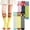 Owl, variant on 6 Pairs Girls Knee High Socks - Colorful Cartoon Design Soft Cotton Knee Socks Mid-Calf Boot Socks for 3-12 Years Girls