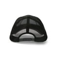 thumbnail image 3 of Big Foot Cotton Twill Mesh Back Hat Black/Black, 3 of 3
