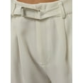 thumbnail image 3 of High Waist Pleated Wide Leg Trousers, 3 of 5