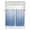 Light Blue, variant on Spring Floral Tier Curtains 45 Inches Long, Vintage Pastoral Rustic Botanical Flowers Window Treatment Curtain Drapes, Small Curtain Drapes for Bathroom Laundry Room, 27.5"x45", 2 Panels