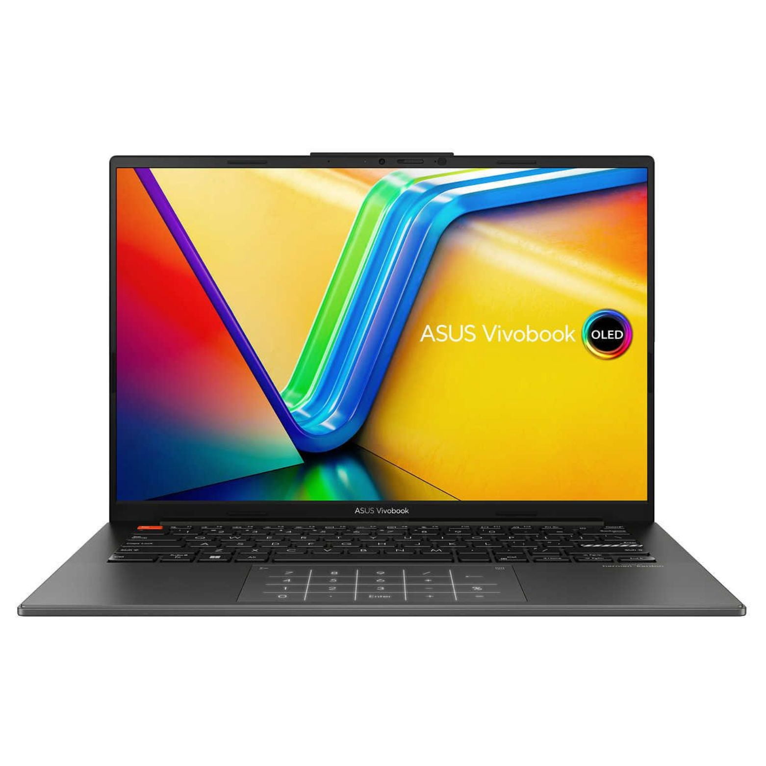 Restored ASUS Vivobook S 14 14.5" 2.8K OLED Intel i9-13900H 2.6 GHz 16GB RAM 1TB SSD Intel Iris Xe Windows 11 Home Laptop, Black - K5404VA-CB91-CB (Refurbished)